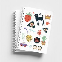 Стикеры Черный Кот.