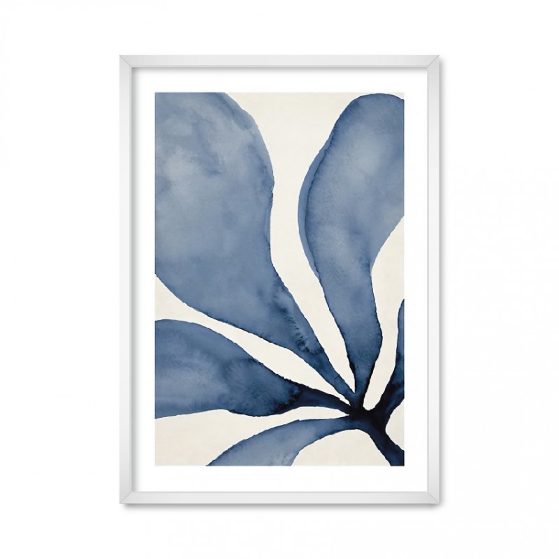 Blue aquarelle.