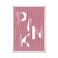 Pink.