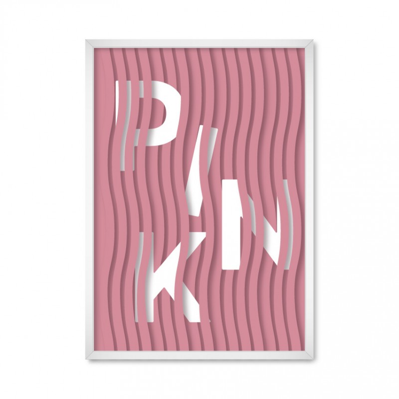 Pink.