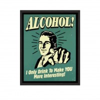Alcohol.