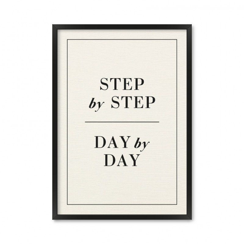 Step by Step.