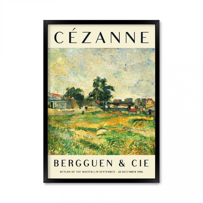 Сезанн, Landscape near Paris