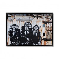 Monkey art.