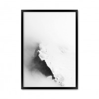 Snowy mountain.