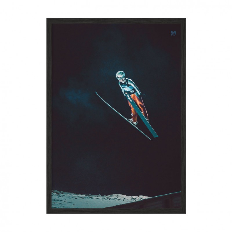 Ski jump.