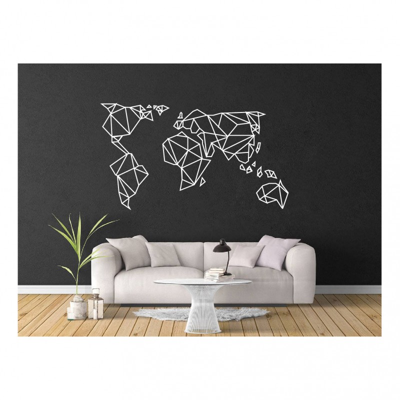 Wall Decor "World Map"