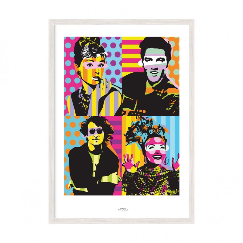 Hollywood Pop Art.