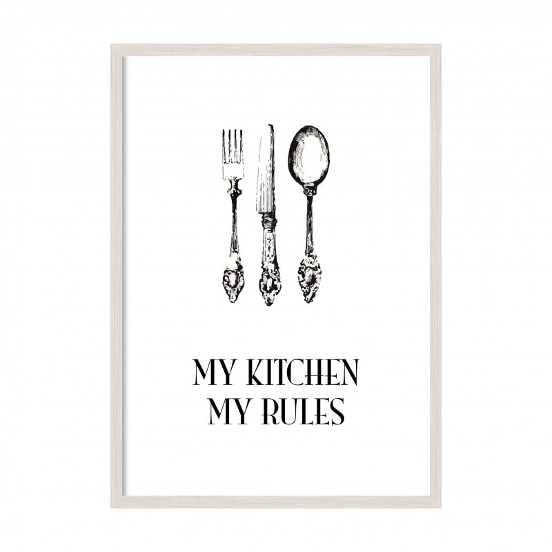 My kitchen - my rules.