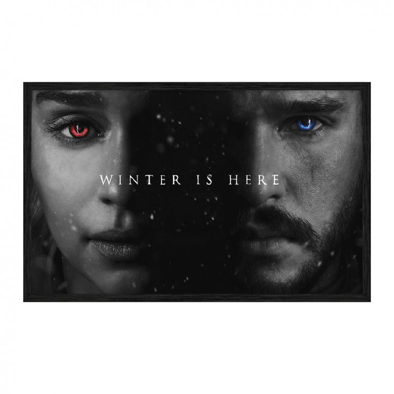 Winter is here.