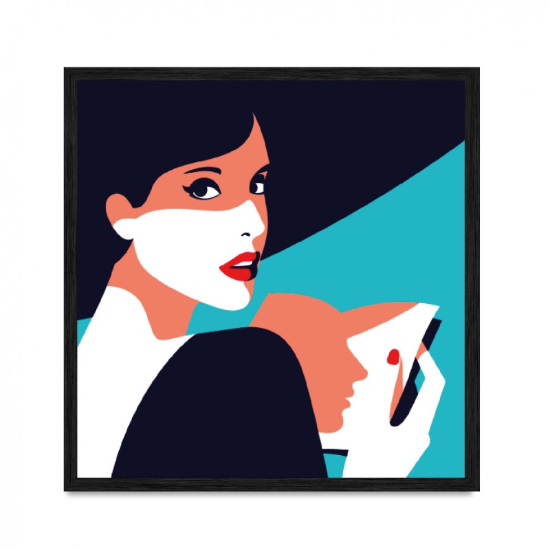 Girl Pop Art.
