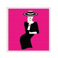 Pink Lady - Pop Art.