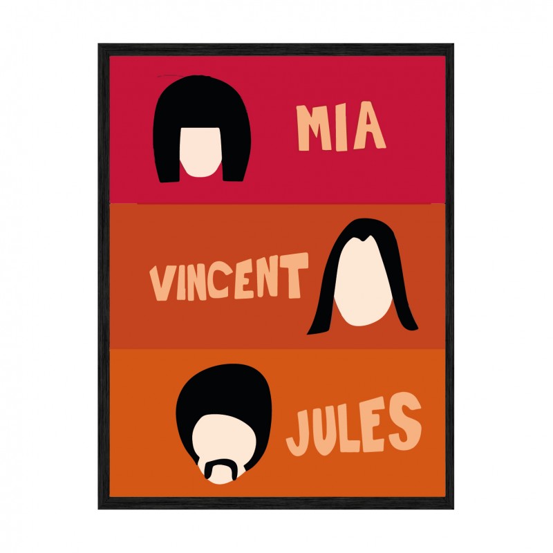 Поп-арт Pulp Fiction