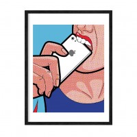 Pop art iPhone