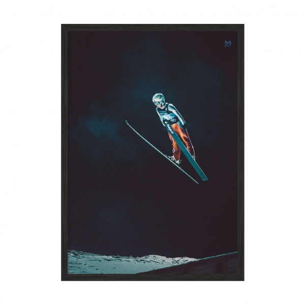 Ski jump.