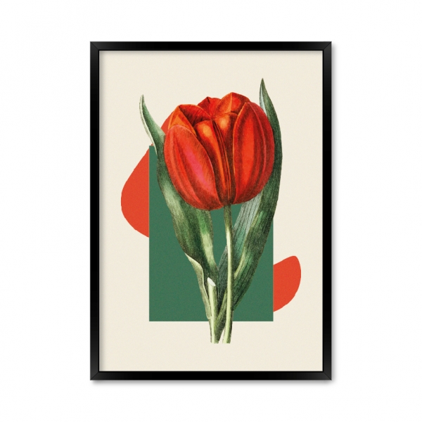 Art tulip.