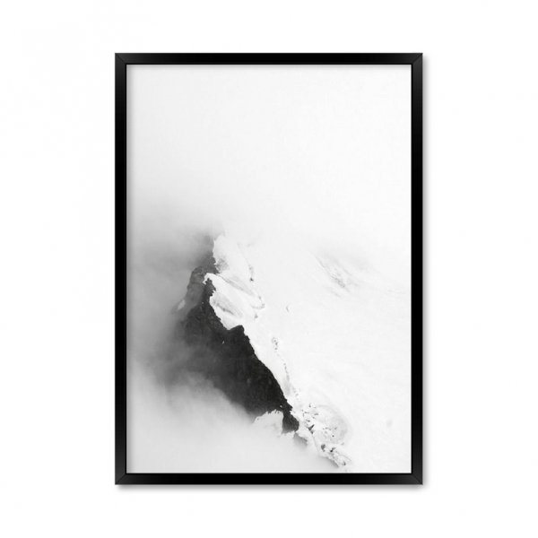 Snowy mountain.