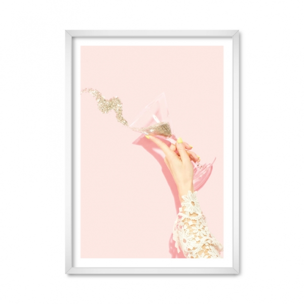 Gold cocktail.