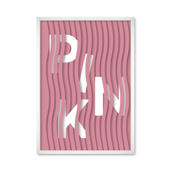 Pink.