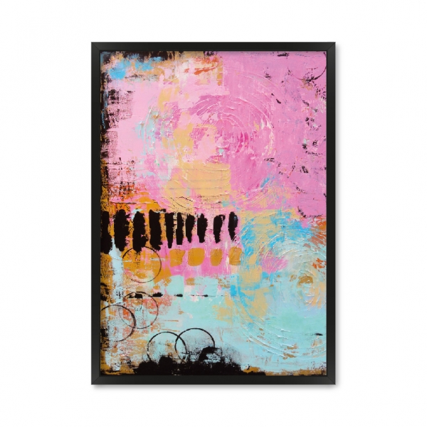 Abstract pink.
