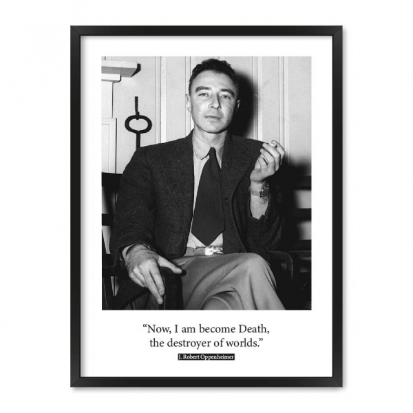 J. Robert Oppenheimer.