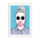 Bubble girl.