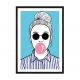 Bubble girl.