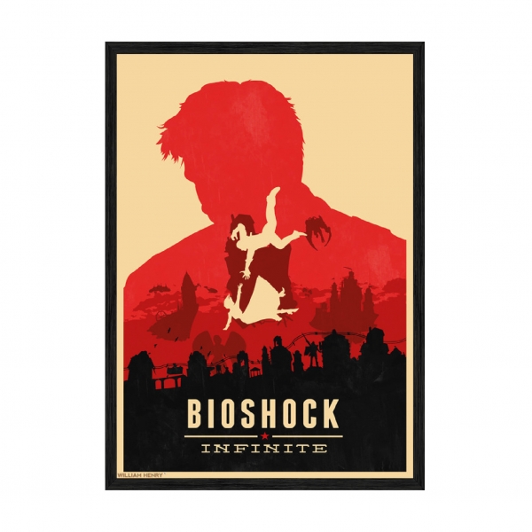 BioShock. flat art.