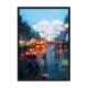City in Rain.