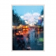City in Rain.