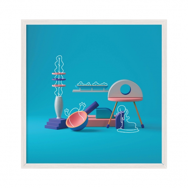 Blue Art.