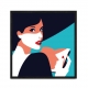 Girl Pop Art.