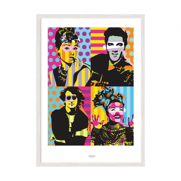 Hollywood Pop Art.